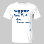 sagme  white blue ny