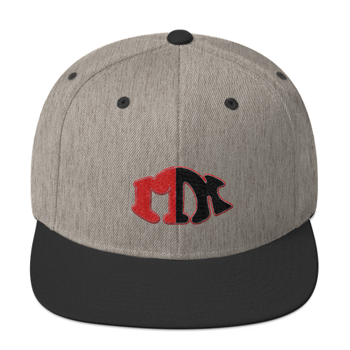 heather grey black red n black rtk bubble