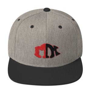 heather grey black red n black rtk bubble