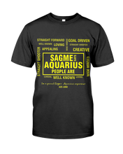 Load image into Gallery viewer, sagme black yellow aquarius