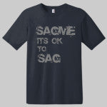 Load image into Gallery viewer, sagme black heather its ok to sag