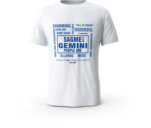 sagme white blue gemini