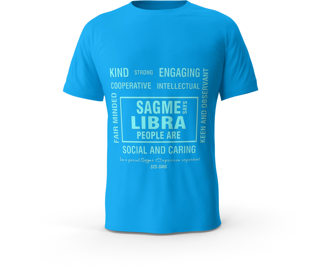 aqua blue sagme libra