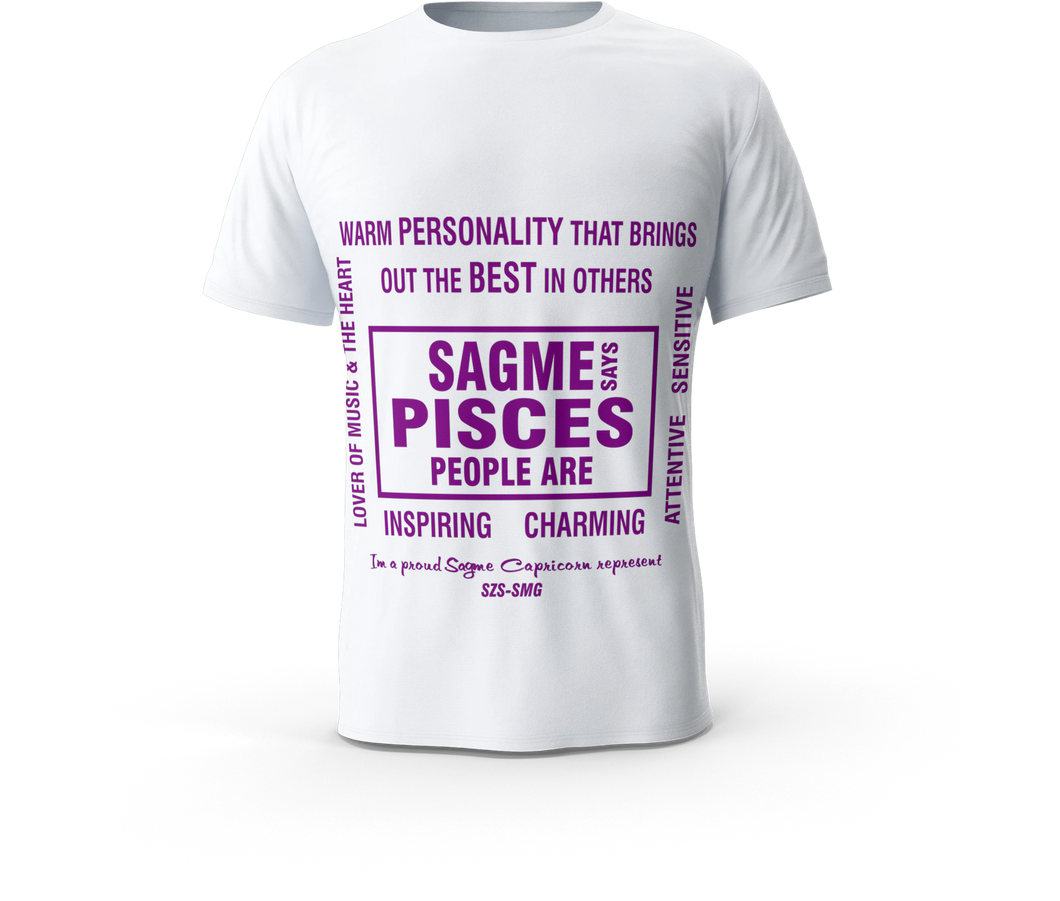 sagme white purple pisces