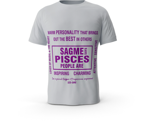 sagme light grey purple pisces