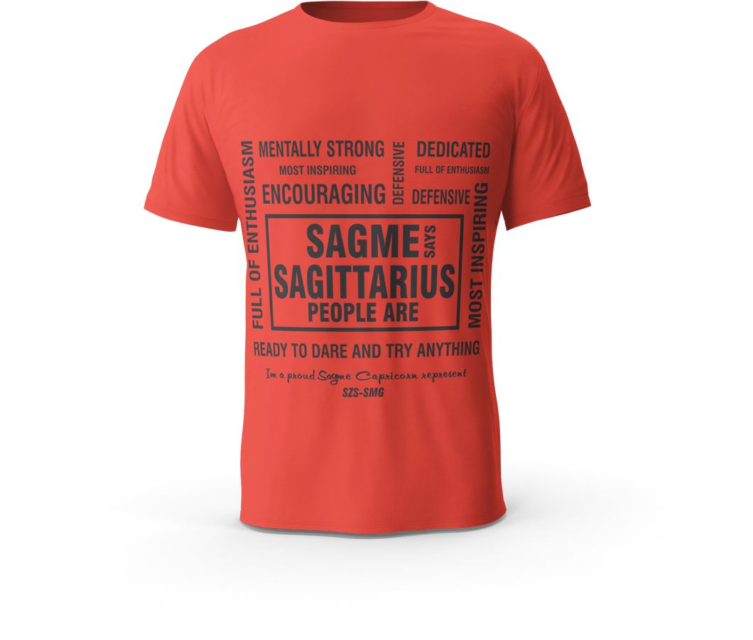 sagme red black sagittarius