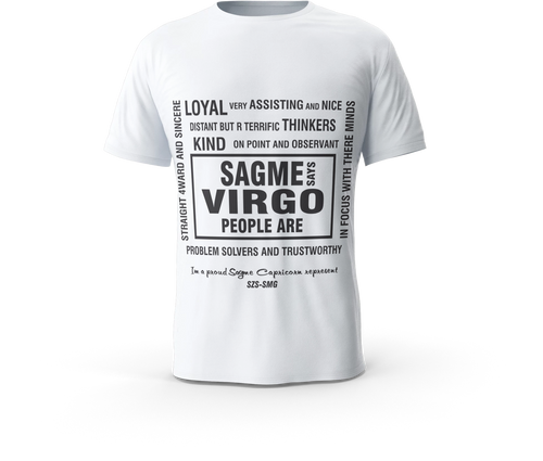 sagme white black virgo