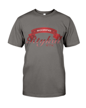 Load image into Gallery viewer, z graphite athletic heather burgundy scorpio